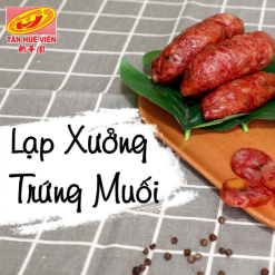 Lạp Xưởng Trứng Muối Tân Huê Viên 500g - LXTMTHV500G
