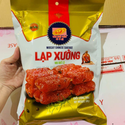 Lạp Xưởng Mai Quế Lộ Tân Huê Viên 500g - Lạp Xưởng Nạc Có Tiêu - LXMQLTHVKT500G
