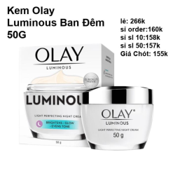 Kem Face Dưỡng Sáng Da Olay Luminous Ban Đêm 50g - 4902430733830