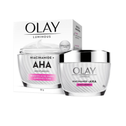 Kem Dưỡng Olay Luminous Niacinamide + AHA Moisturizer 50g - 4987176080547