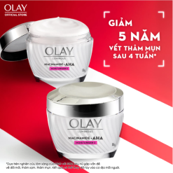 Kem Dưỡng Olay Luminous Niacinamide + AHA Moisturizer 50g - 4987176080547