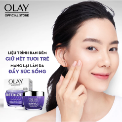 Kem Dưỡng Ẩm Olay Luminous Niacinamide + Retion24 Ban Đêm 50g - 4902430917964