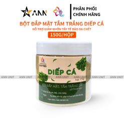 Bột Đắp Mặt Tắm Trắng Da Diếp Cá Nguyên Chất T&T Beauty 150g/Hộp - 8936148011580