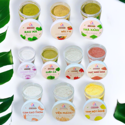 Bột Đắp Mặt Tắm Trắng Da Trà Xanh Nguyên Chất T&T Beauty 150g/Hộp - BDMTTDTTTX