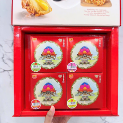Bánh Trung Thu Tân Huê Viên Hộp 4 Cái x 150g - BTTTHV01