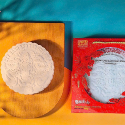 Bánh In Tân Hê Viên Nhân Đậu Xanh Sầu Riêng Trứng 630g - BITHV01