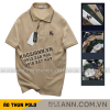 Áo Thun Polo Nam Phối Sọc Thêu Logo Con Ngựa Trước Ngực Có Big Size - CS291