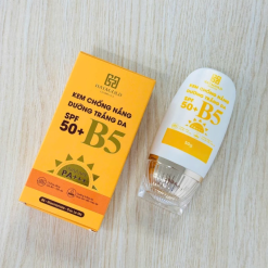 Kem Chống Nắng Dưỡng Sáng Da Spf 50+ B5 Uva/Uvb Pa+++ Hatagold 50g - 8936061332106