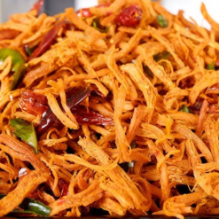 Khô Gà Lá Chanh 300g Thơm Ngon Túi Zip - 8936208932961