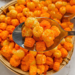 Nui Chiên Bơ Cay Cam 500g Giòn Ngon Túi Zip - 8936208934620