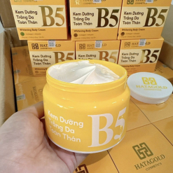 Kem Body Dưỡng Sáng Da B5 Hatagold Cosmetics Màu Kem 100g - 8936214120369