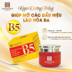 Kem Dưỡng Sáng Da B5 Hatagold Cosmetics Màu Đỏ10g - 8936061332069