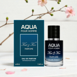 Nước Hoa Unisex Kat Kev Parfume Aqua Pour Homme 40ml - Hương Thơm Tươi Mát Quyến Rũ - 8936213270331