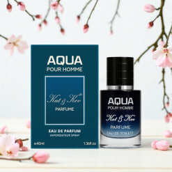 Nước Hoa Unisex Kat Kev Parfume Aqua Pour Homme 40ml - Hương Thơm Tươi Mát Quyến Rũ - 8936213270331