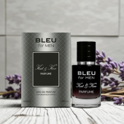 Nước Hoa Nam Kat Kev Parfume Bleu For Men 40ml - Hương Thơm Mạnh Mẽ Cuốn Hút - 8936213270232