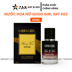 Nước Hoa Nữ Kat Kev Parfume Good Girl 40ml - Hương Thơm Ngọt Ngào Quyến Rũ - 8936213270218