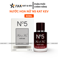 Nước Hoa Nữ Kat Kev Parfume N5 40ml - Hương Thơm Lôi Cuốn Huyền Bí - 8936213270362