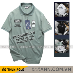 Áo Thun Polo Nam In Chữ Trước Ngực Và Vai Trái Cao Cấp Big Size - CS293