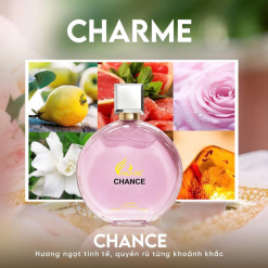 Nước Hoa Nữ Charme Chance 50ml - Hương Thơm Cá Tính Tươi Mát - 8936194698636