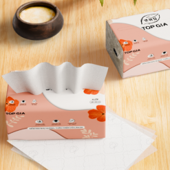 Thùng 16 Gói Khăn Ăn Top Gia - Khăn Giấy Ăn Sắc Hạ 240 tờ x 4 lớp - KGR07