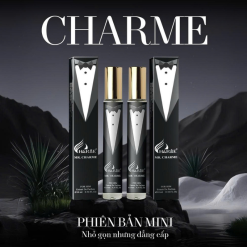Nước Hoa Nam Charme Mr Charme 10ml Cho Nam Mùi Thơm Bản Lĩnh lịch Lãm - 8936194698919LE