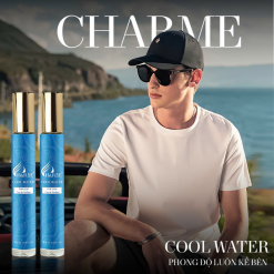 Nước Hoa Nam Charme Cool Water 10ml Mùi Thơm Phong Độ Tươi Mát - 8936194698940LE