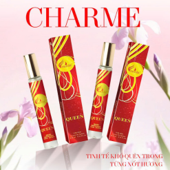 Nước Hoa Nữ Charme Queen 10ml Mùi Thơm Quyến Rũ Gợi Cảm - 8936194698971LE