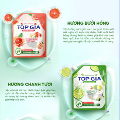 Combo 2 Túi Nước Rửa Chén Top Gia Dung Tích 2L/Túi - NRC01