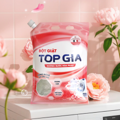 Bột Giặt Quần Áo Top Gia 5kg Hương Nước Hoa Pháp - BGQA01