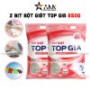 Combo 2 Túi Bột Giặt Quần Áo Top Gia 850g/Túi Hương Nước Hoa Pháp - BGQA04