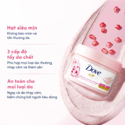 Tẩy Tế Bào Chết Body Dove Smoothie Renewal Exfoliator Hương Lựu Đỏ 298g - 6902088325454