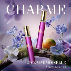 Nước Hoa Nữ Charme Love Mademoiselle 10ml Mùi Thơm Thanh Lịch Tự Tin - LOVEMADEMOISELLELE
