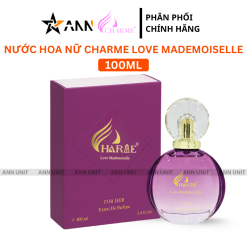 Nước Hoa Nữ Charme Love Mademoiselle 100ml Hộp Cứng - 8936194694911HOPCUNG