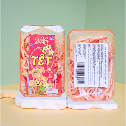 Mực Ống Gia Vị Sấy Khô Xé Sợi 150g - Hộp Chữ Nhật Nhỏ Hộp Quà Tết 2026 - MOGVSKXSHCNN150G