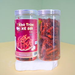 Khô Trâu Xé Sợi Tẩm Vị Bò 300g Thơm Ngon Hộp - 8936208938918