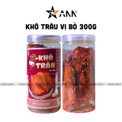 Khô Trâu Miếng Tẩm Vị Bò 300g Thơm Ngon Hộp - 8936208938871