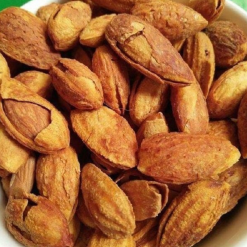 Hạnh Nhân Rang Bơ 230g Hộp Tròn Nhỏ Thơm Ngon Hộp Quà Tết 2026 - HNRBHTN230G