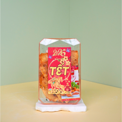 Cá Bống Tẩm Gia Vị 150g Miếng - Hộp Chữ Nhật Nhỏ Hộp Quà Tết 2026 - CBTGVM150GHCNN