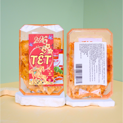 Cá Bống Tẩm Gia Vị 150g Miếng - Hộp Chữ Nhật Nhỏ Hộp Quà Tết 2026 - CBTGVM150GHCNN