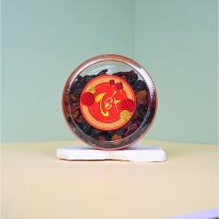 Nho Khô Chile 3 Màu 230g - Hộp Tròn Nhỏ Hộp Quà Tết 2026 - NKC3MHTN230G