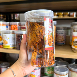 Khô Bò Miếng 250g Hũ Pet Thơm Ngon - KBMHP250G