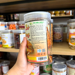 Khô Bò Miếng 250g Hũ Pet Thơm Ngon - KBMHP250G