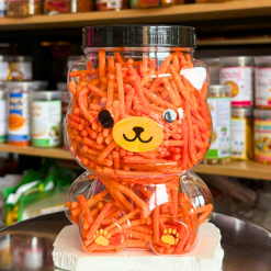 Snack Que Thái 300g - Hộp Gấu Lớn - SNACKHUGAU300G