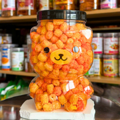 Nui Chiên Bơ Cay Thơm Ngon 330g - Hũ Gấu Lớn - NCBCHGL330G