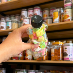 Kẹo Dẻo Bông Marshmallow 70g Chai Gấu Nhỏ - KDBMGN70G