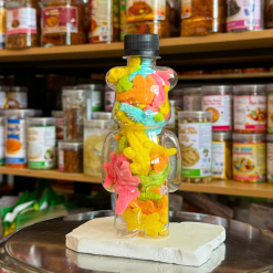 Kẹo Dẻo Cá Sấu Thơm Ngon 130g Chai Gấu Nhỏ - KDCSCGN130G