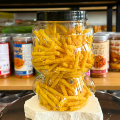 Snack Hương Khoai Tây Ống Vàng Thơm Ngon 200g - Hũ Gấu Lớn - SHKTOVHGL200G