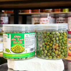Đậu Hà Lan Tỏi Ớt Mini Thơm Ngon 200g - Hộp Pet - DHLTOMHP200G