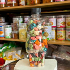 Kẹo Socola Sỏi Đá 200g - Chai Gấu Nhỏ - KSSDCGN200G