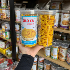 Snack Hương Bò - Snack Cá Voi 200g - Hộp Pet - SHBSCVHP200G